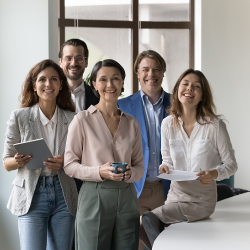 team profiling - square Team profiling enables you to find and utilise each member's strengths and build upon them.