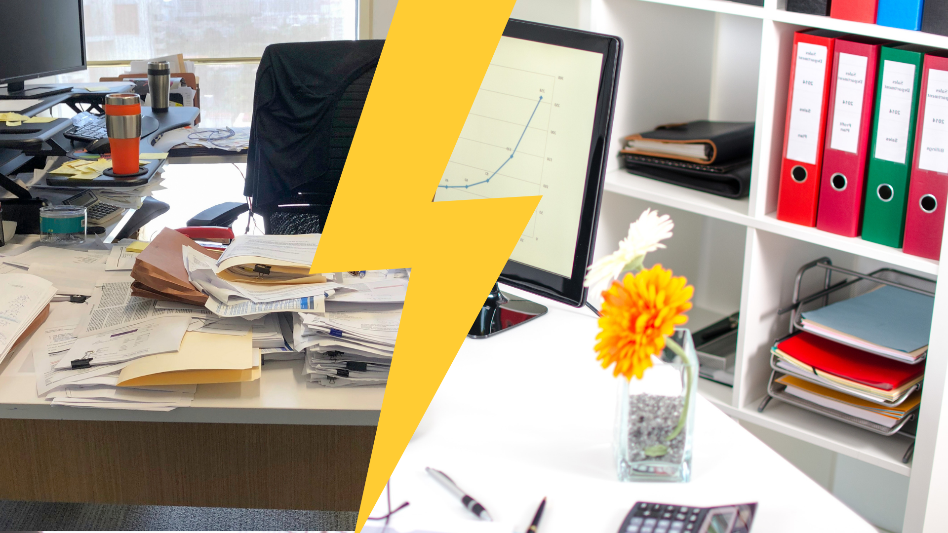 There are so many benefits when you systemise your business. Clarity is one and that's not just a clean desk.